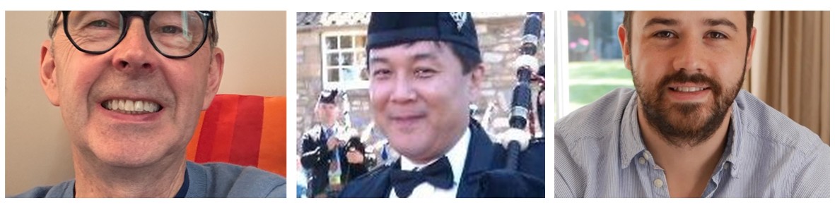 Image of Martin Adam, Yoshi Shibasaki & Andrew Nolan